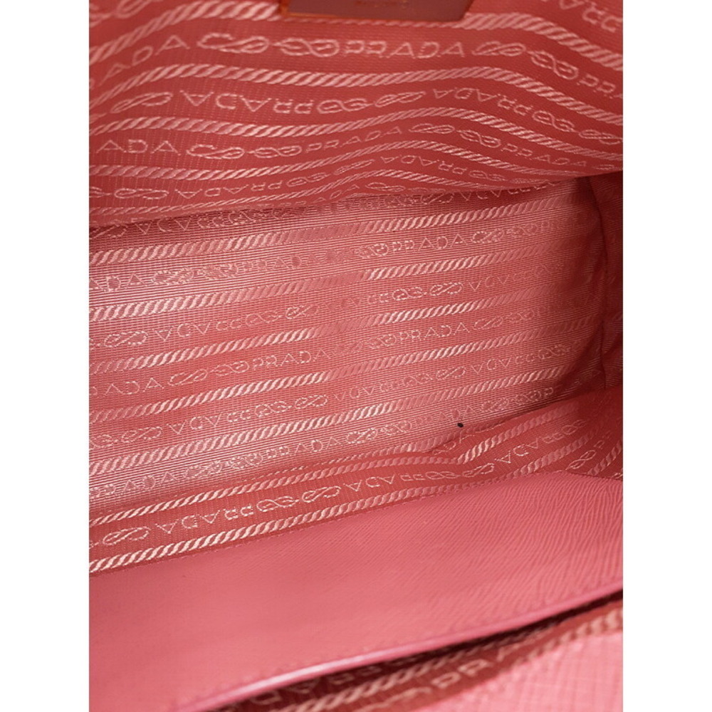 PRADA Galleria Saffiano Leather Shoulder Bag Handbag - Picture 8 of 9